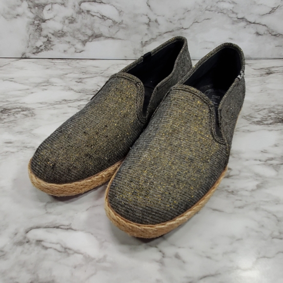 Keds Shoes - Keds Champion Metallic Jute Slipons size 8